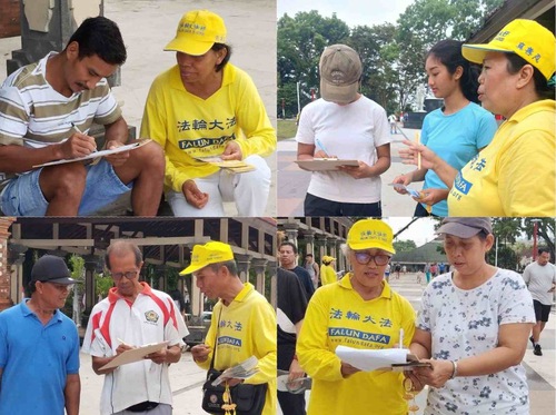 Image for article บาหลี อินโดนีเซีย : ผู้ฝึกแลกเปลี่ยนประสบการณ์การบำเพ็ญและแนะนําฝ่าหลุนต้าฝ่าสู่ชุมชน